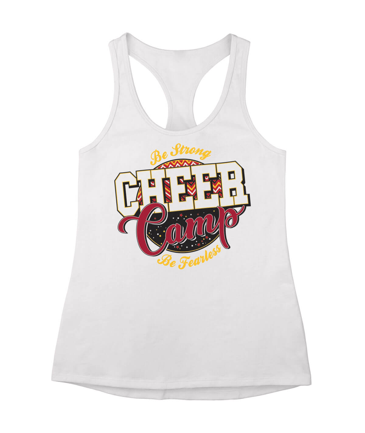 Cheer Camp Tank Top Cheer Graphic Tops Omni Cheer