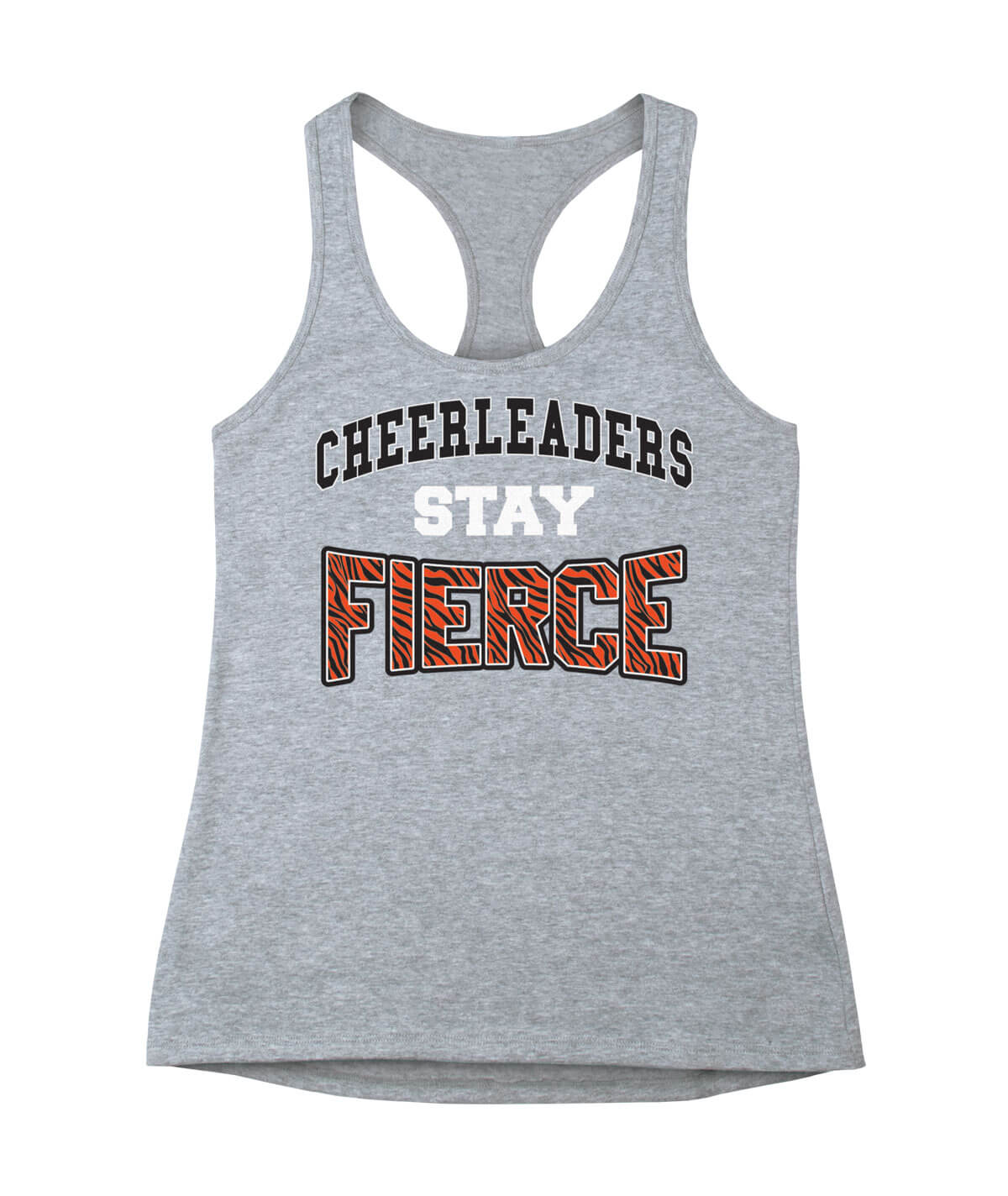 Cheerleaders Stay Fierce Tank Cheer Graphic Tops Omni Cheer
