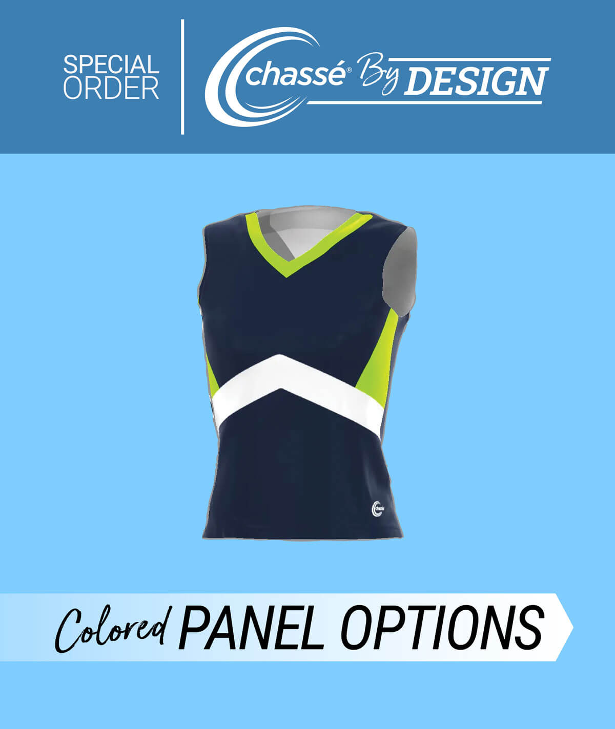 Chasse By Design Side Panel Chevron Shell Top