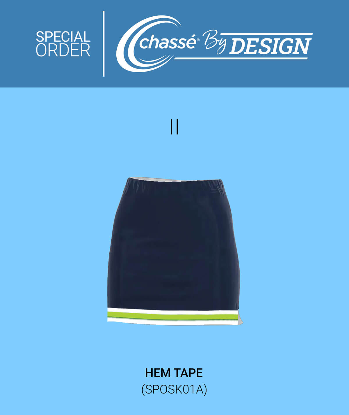 Chasse By Design Solid Skirt II