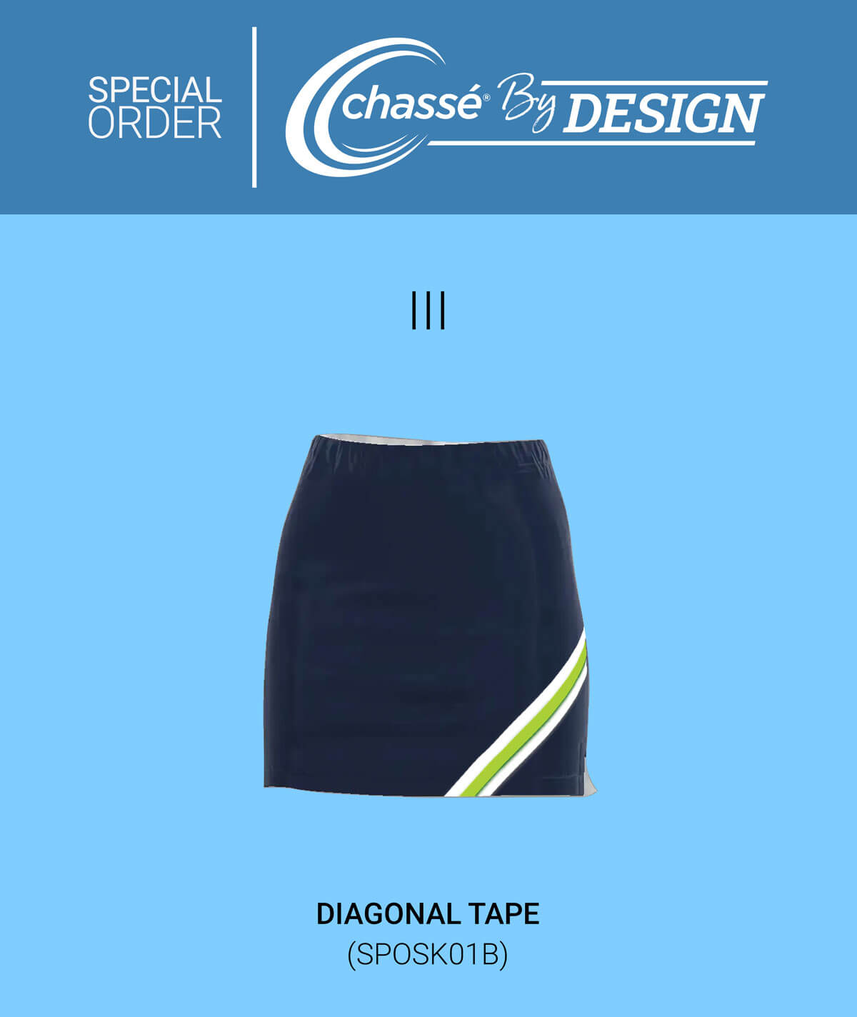 Chasse By Design Solid Skirt III