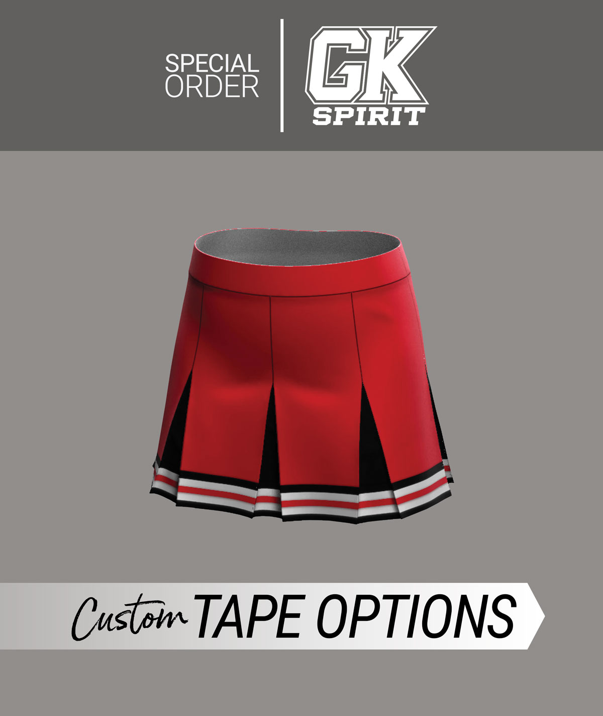 GK Spirit Full-Pleat Skirt