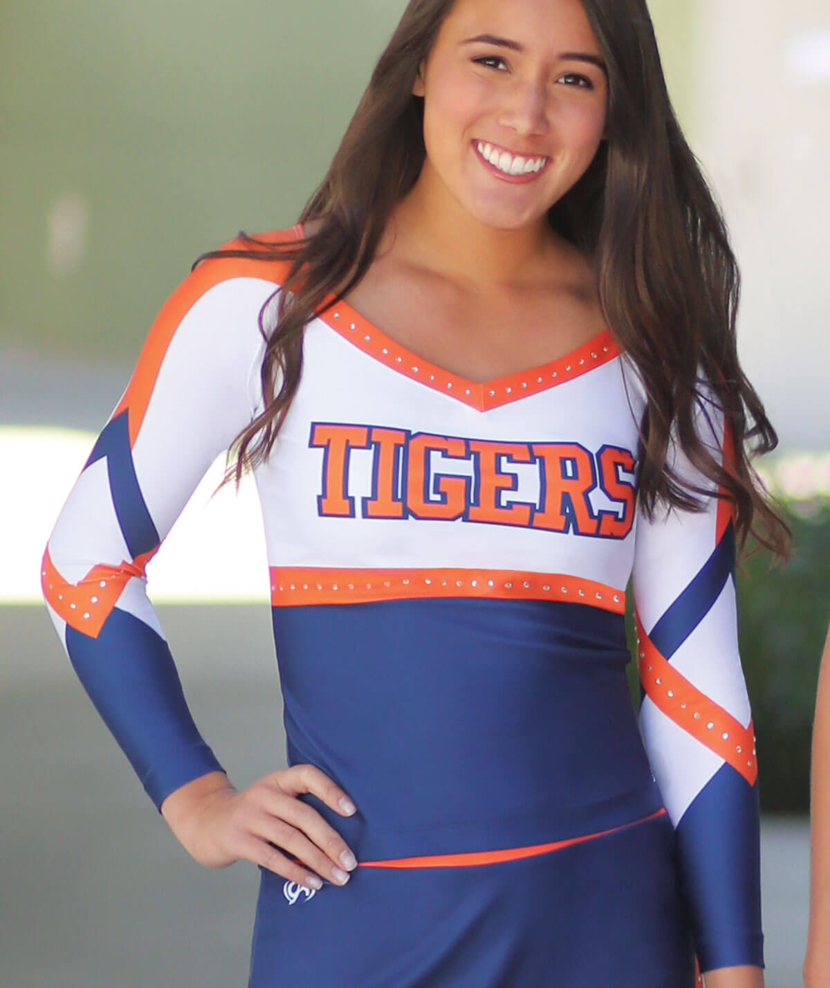 GK Valor Sublimated Long Top - Cheer Uniforms