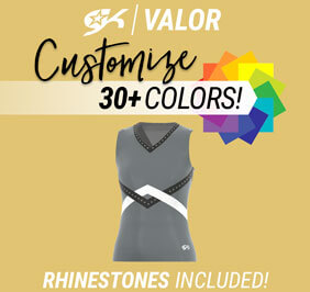 GK Valor Sublimated Shell Top