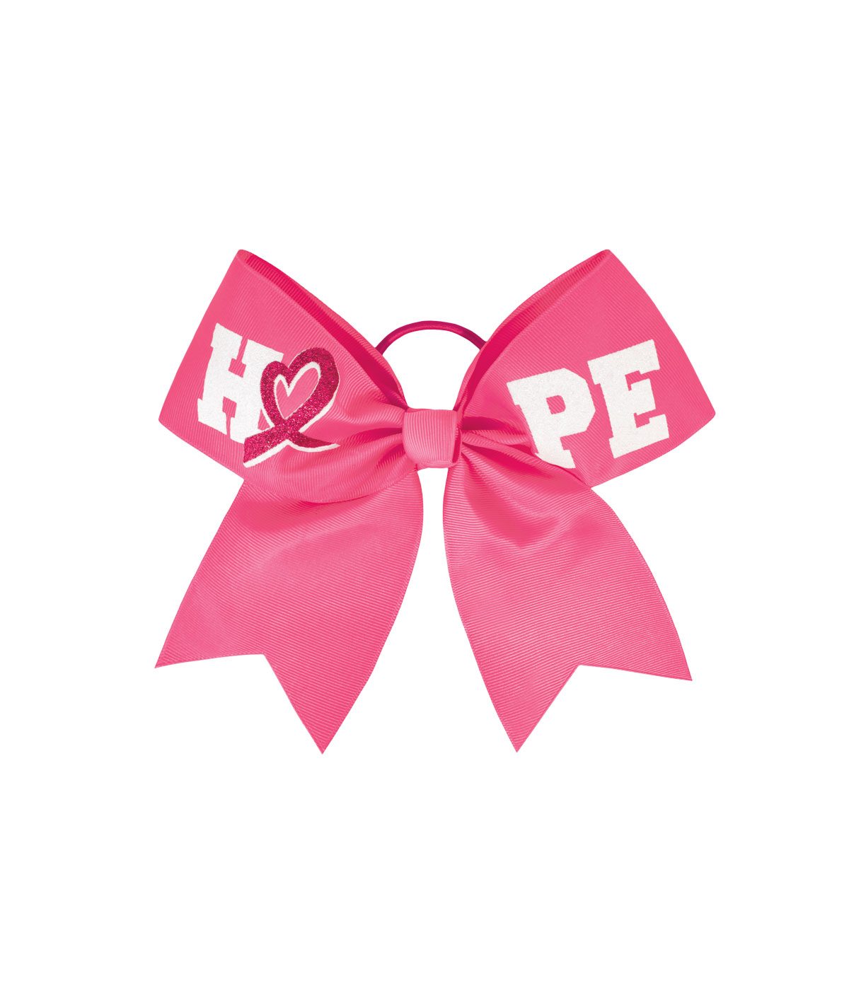 CHEER BOW Black & Pink Voltage Pattern Electricity in Pink 