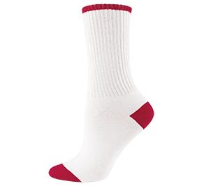 Chasse Crew Sock With a Stripe