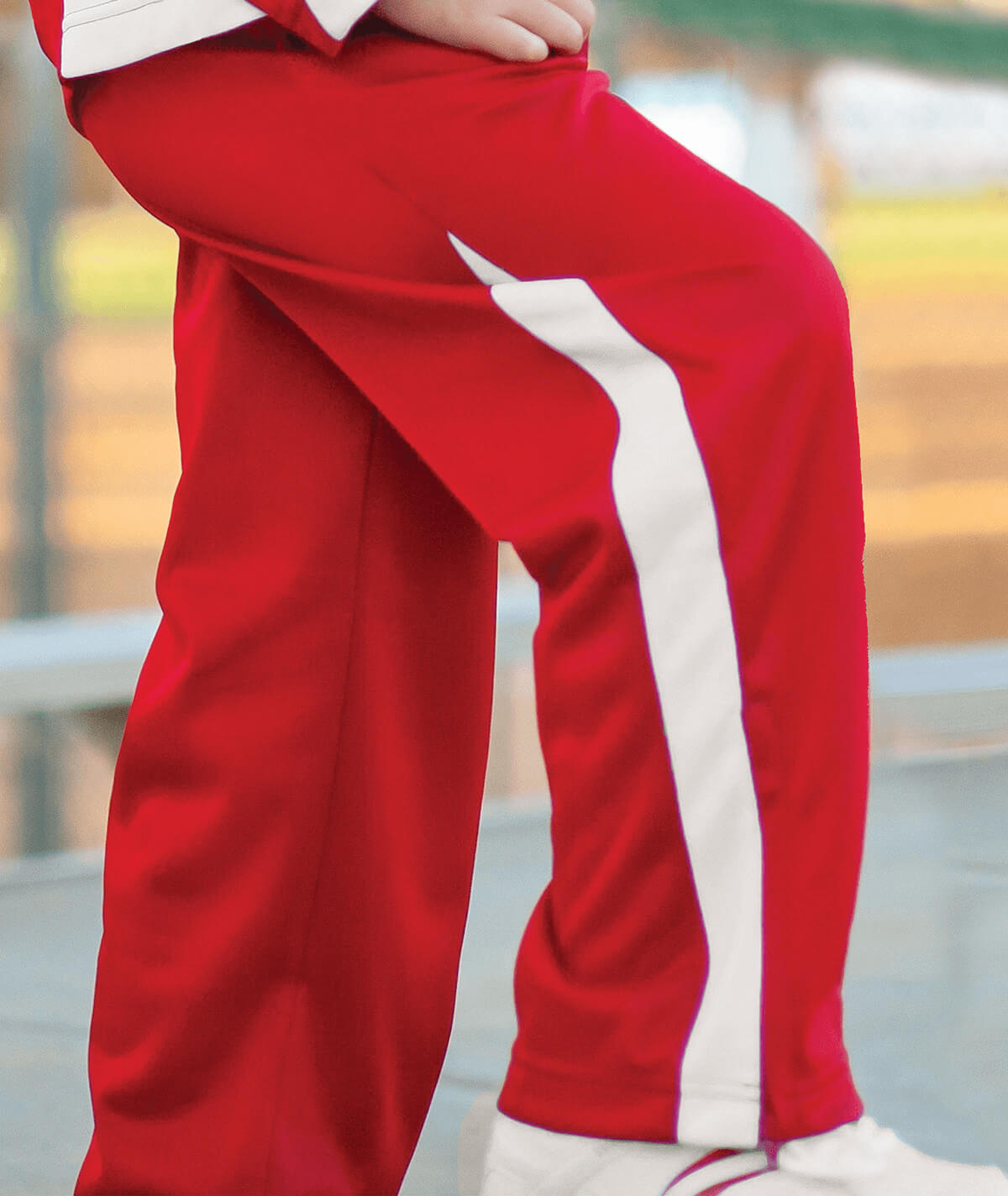 ウォーキング・ランニングウェア 2LINE ADJUSTABLE WIDE TRACK PANTS V2 RED 2Line Adjustable Wide Track Pants V.2 - Red – LÝFT