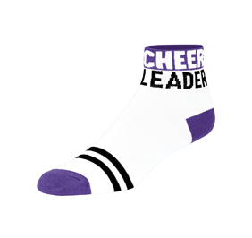 Chasse Cheerleader For Life Sock
