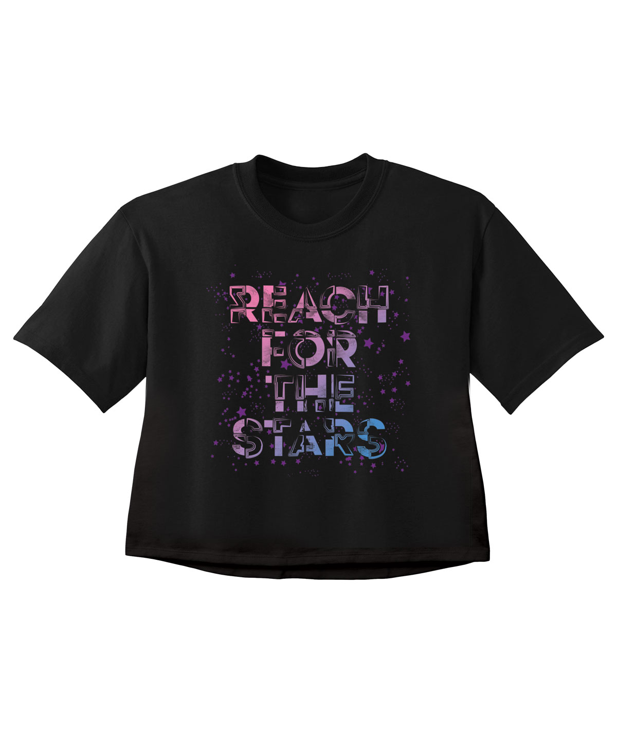 Chasse Reach For The Stars Crop Tee
