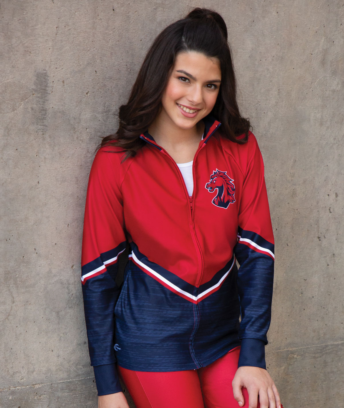 Fitted Sublimated Warmup Jacket