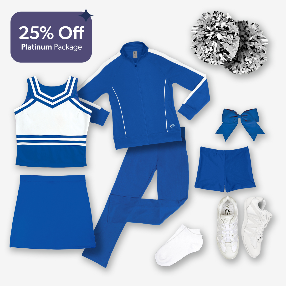 TROUPE（POM）/ White・Blue core