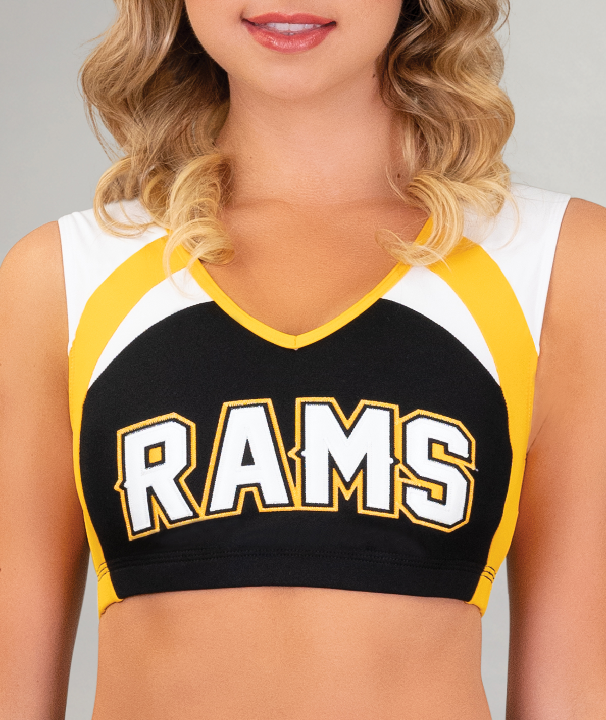 GK Spirit Side Stripe Cropped Shell Top