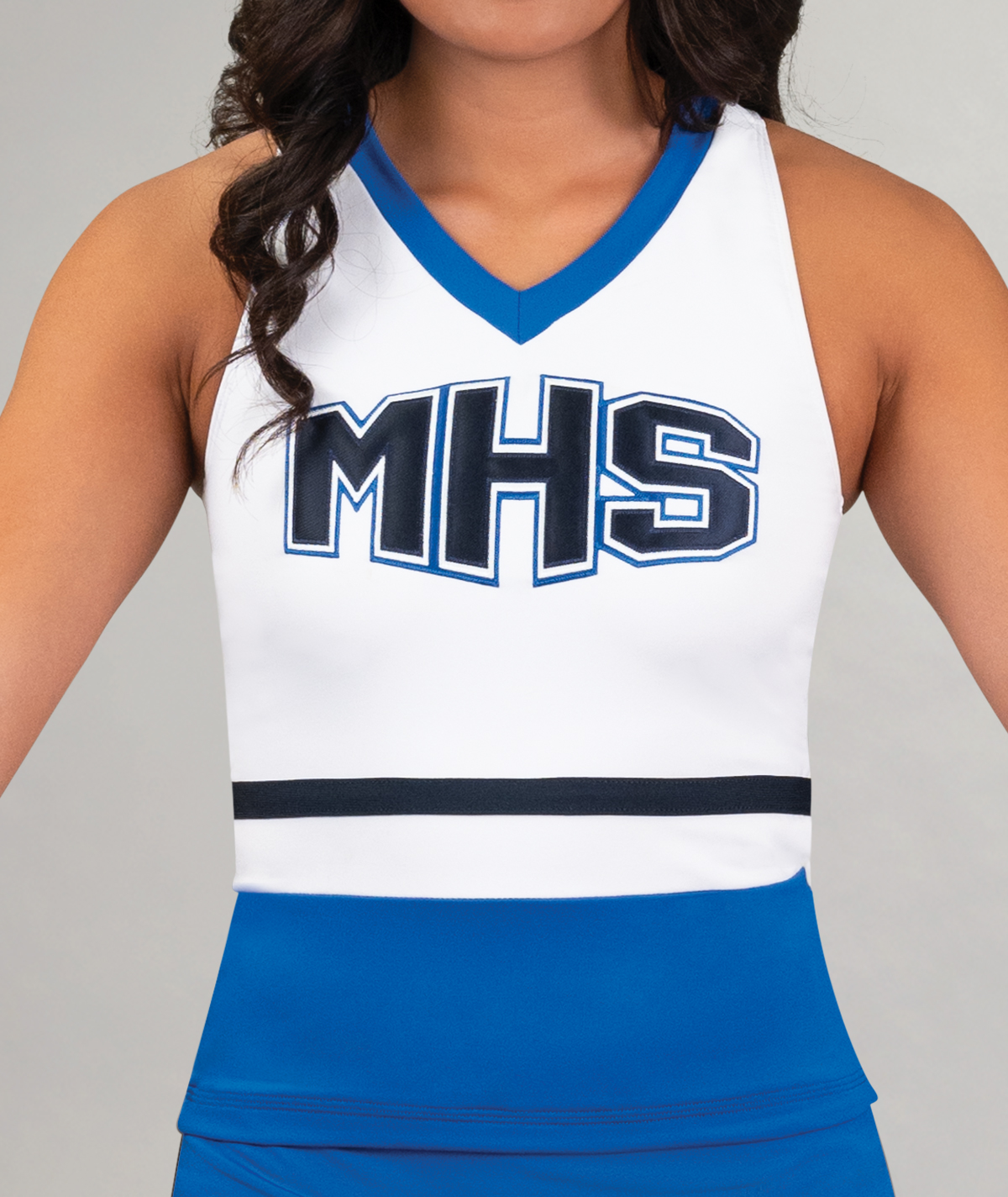 GK Spirit Waist Stripe Racerback Shell Top