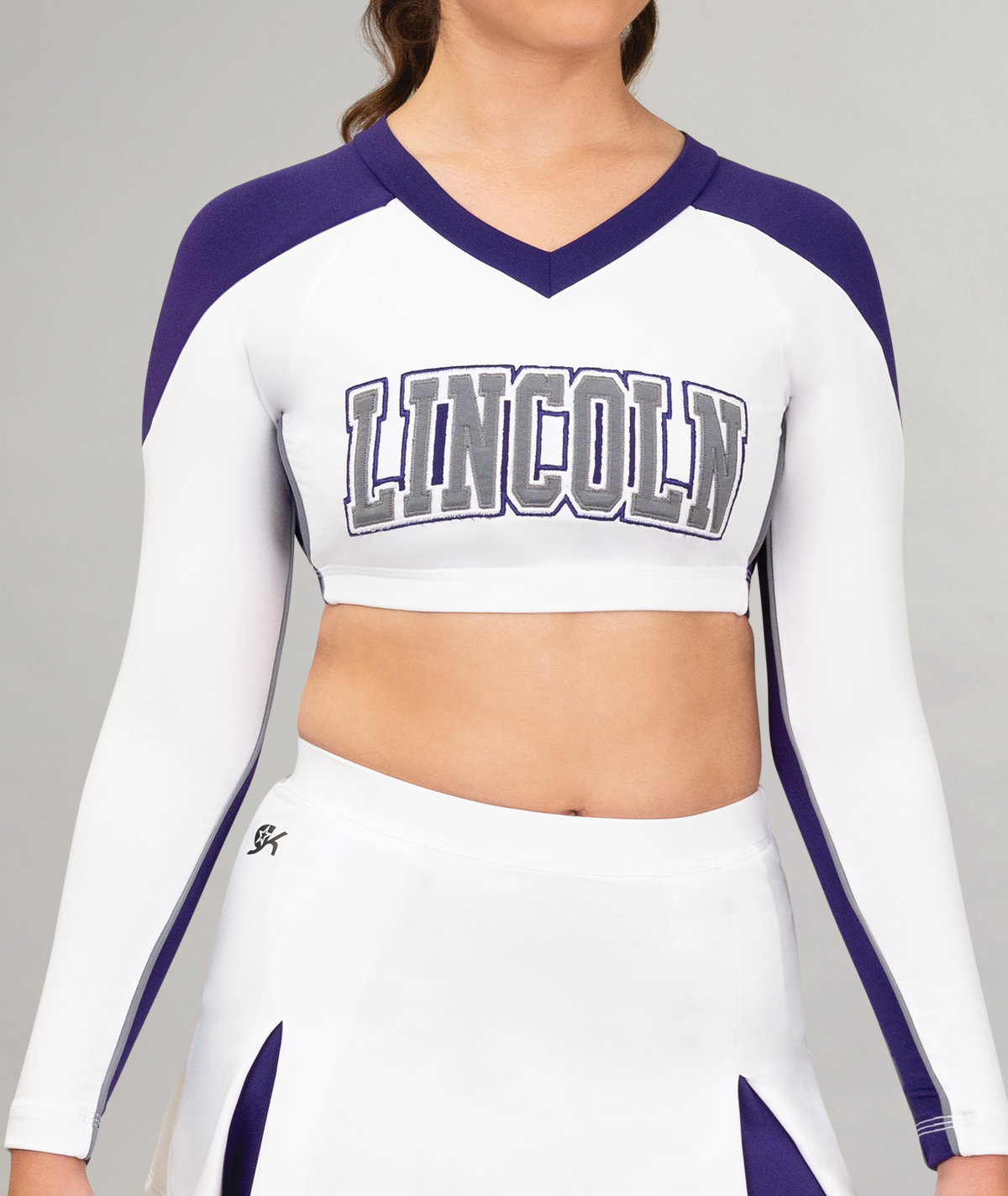 GK Spirit Multi Panel Cropped Shell Top