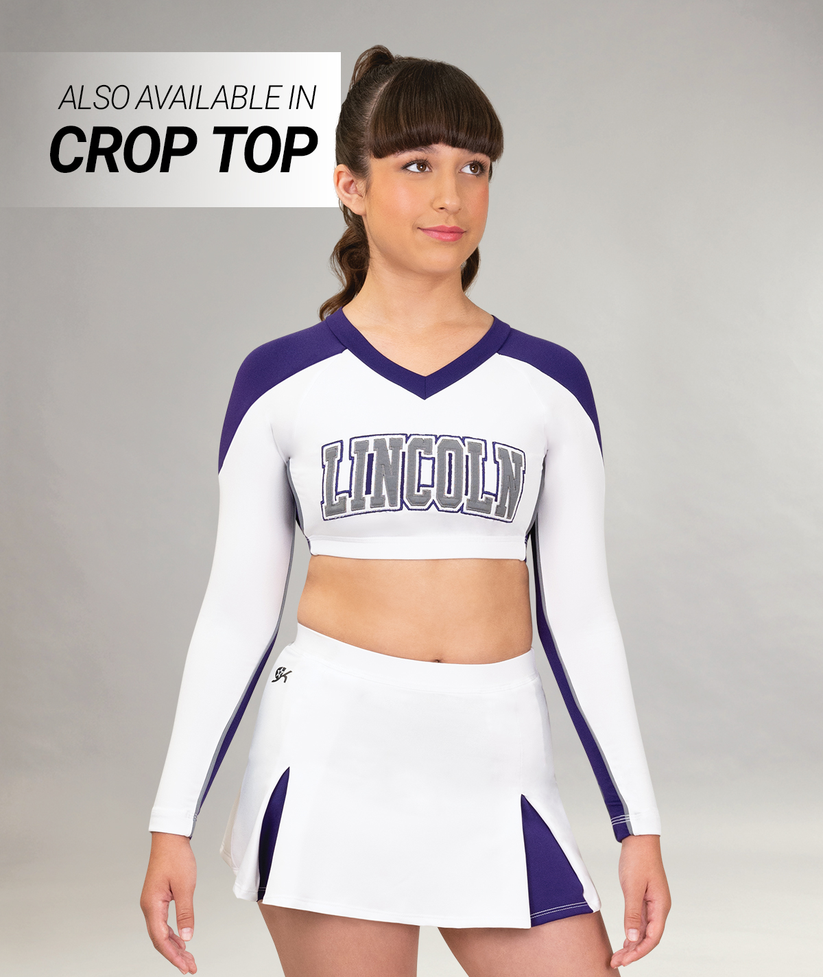 GK Spirit Multi Panel Long Top - Cheer Uniforms | Omni Cheer