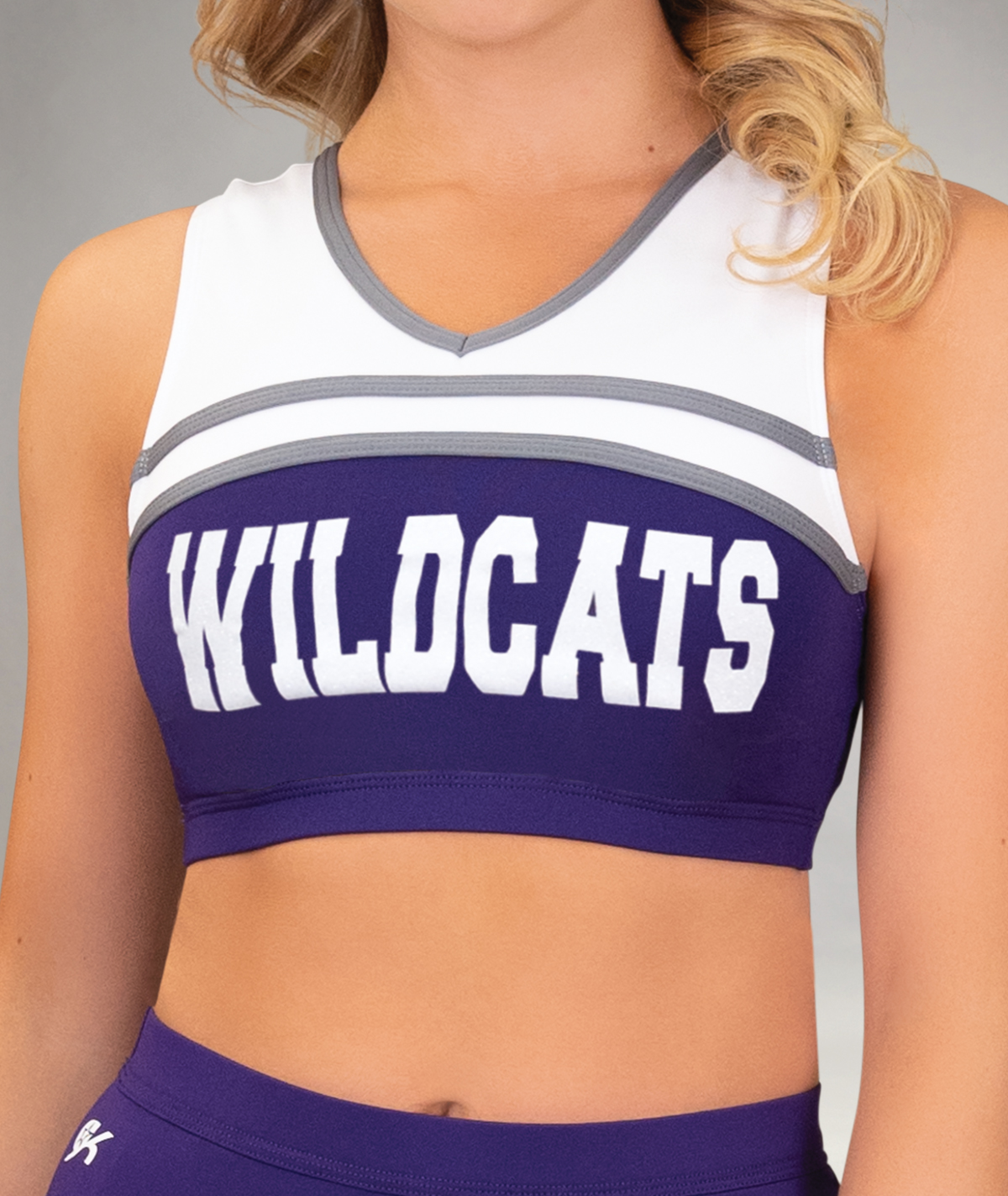 GK Spirit V-Neck Racerback Cropped Shell Top
