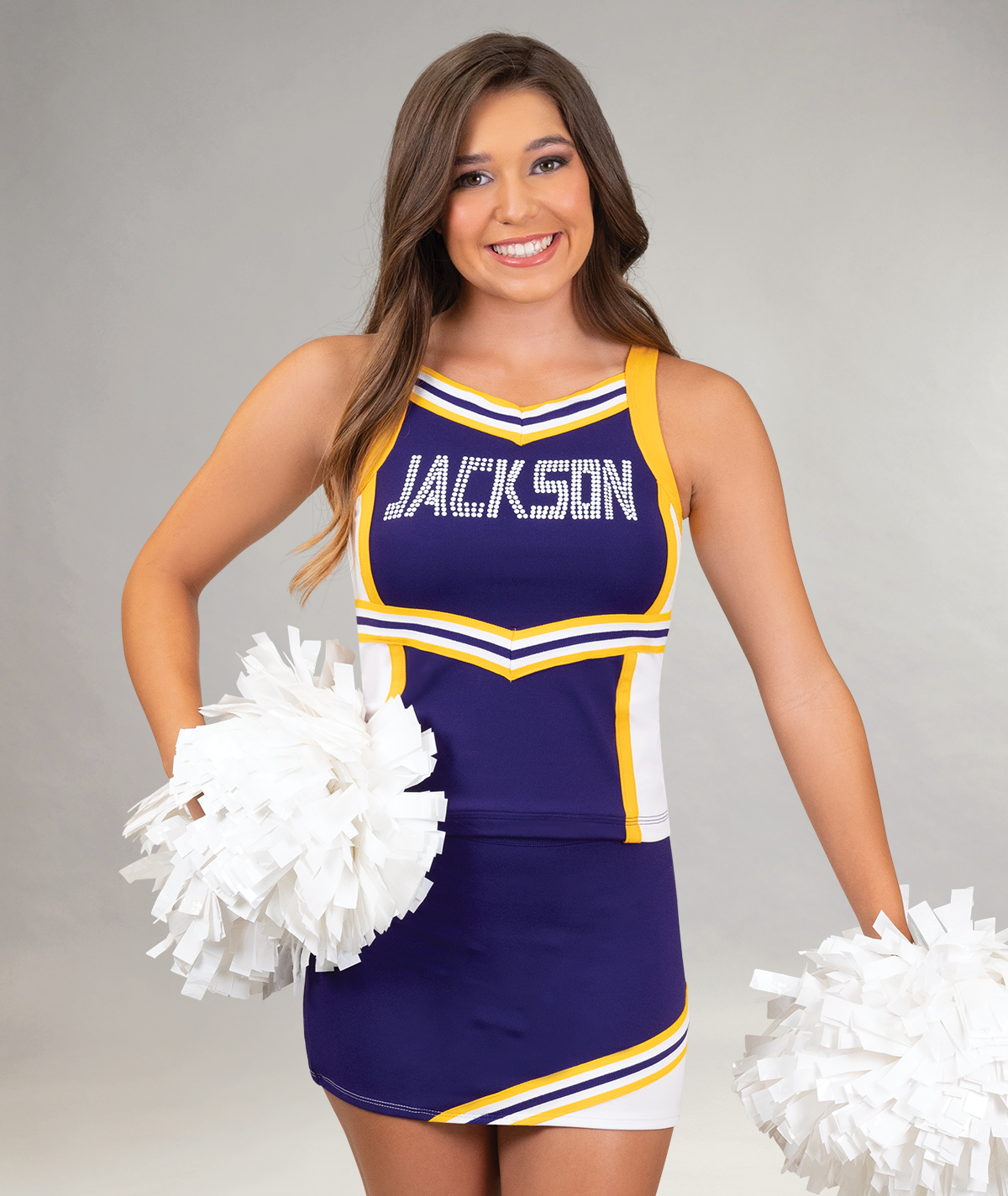 GK Spirit Asymmetrical Panel Skirt with Tape