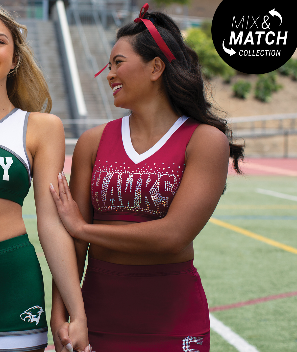 GK Spirit Solid V-Neck Shell Top