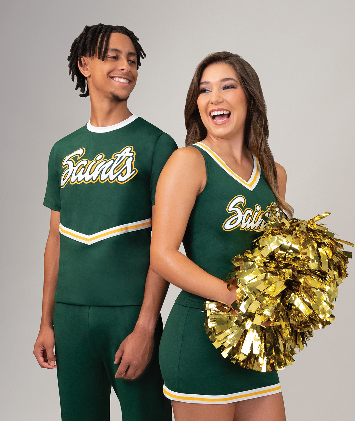 GK Spirit V-Neck Shell Top with Neck Tape