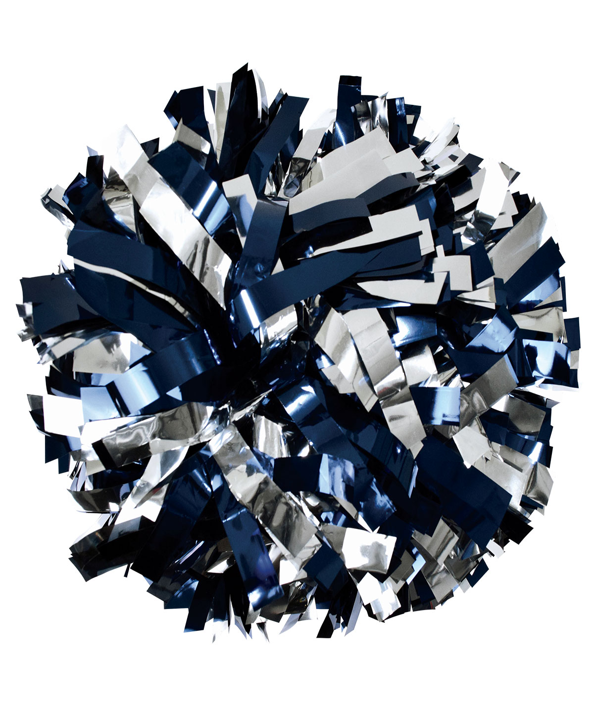 2-Color Metallic 6 Inch Pom