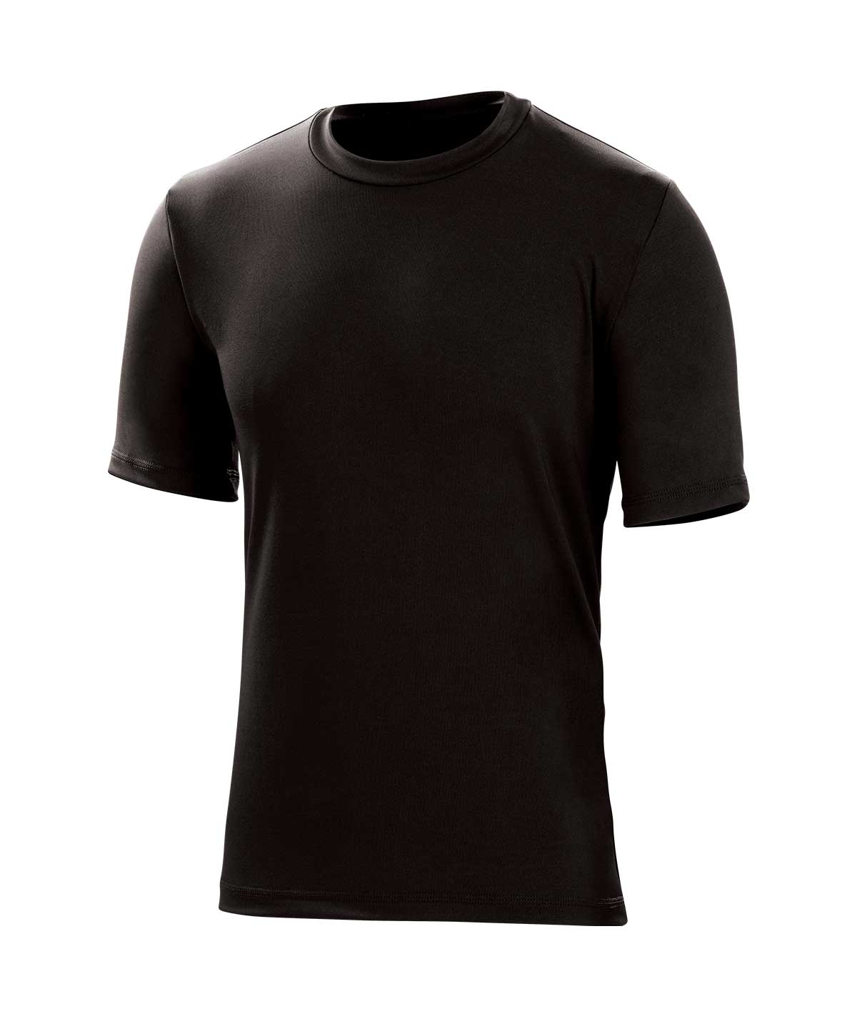 GK All Star Men's Black Drytech Short Sleeve Top