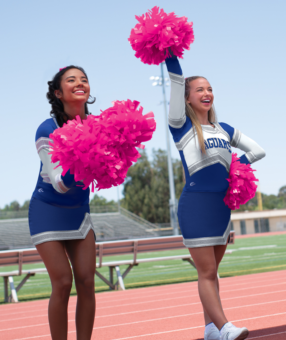 Solid Wet Look 6 Inch Pom