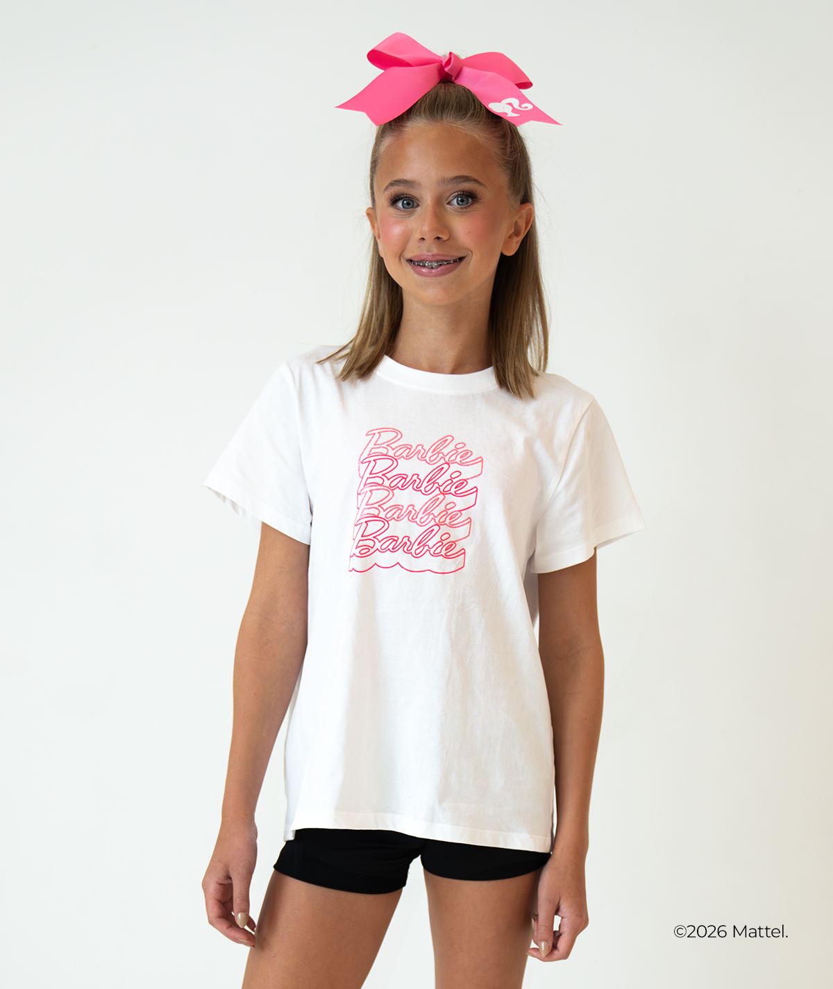GK Cheer Pink Glitter Barbie™  Graphic Tee
