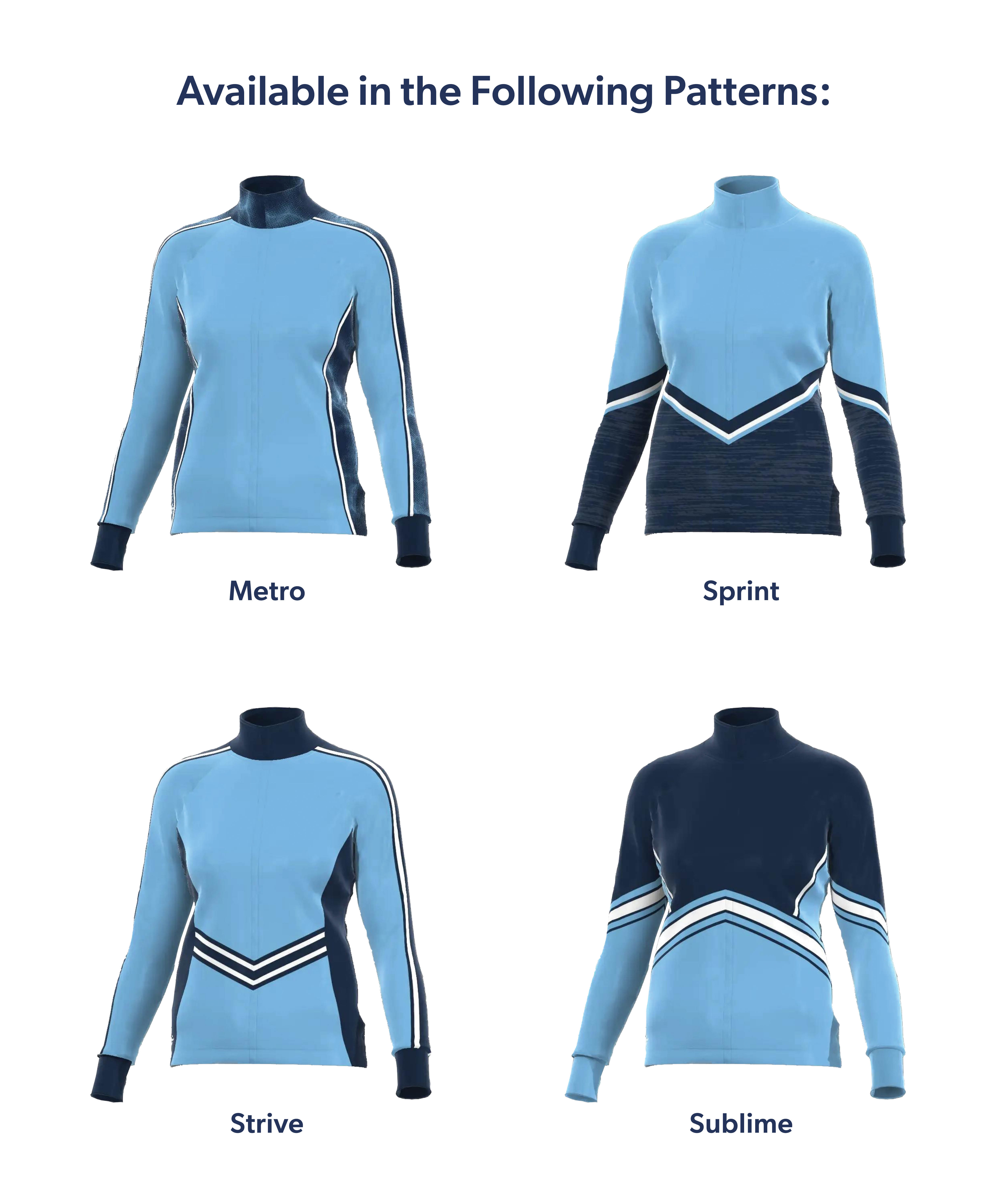 Fitted Sublimated Warmup Jacket