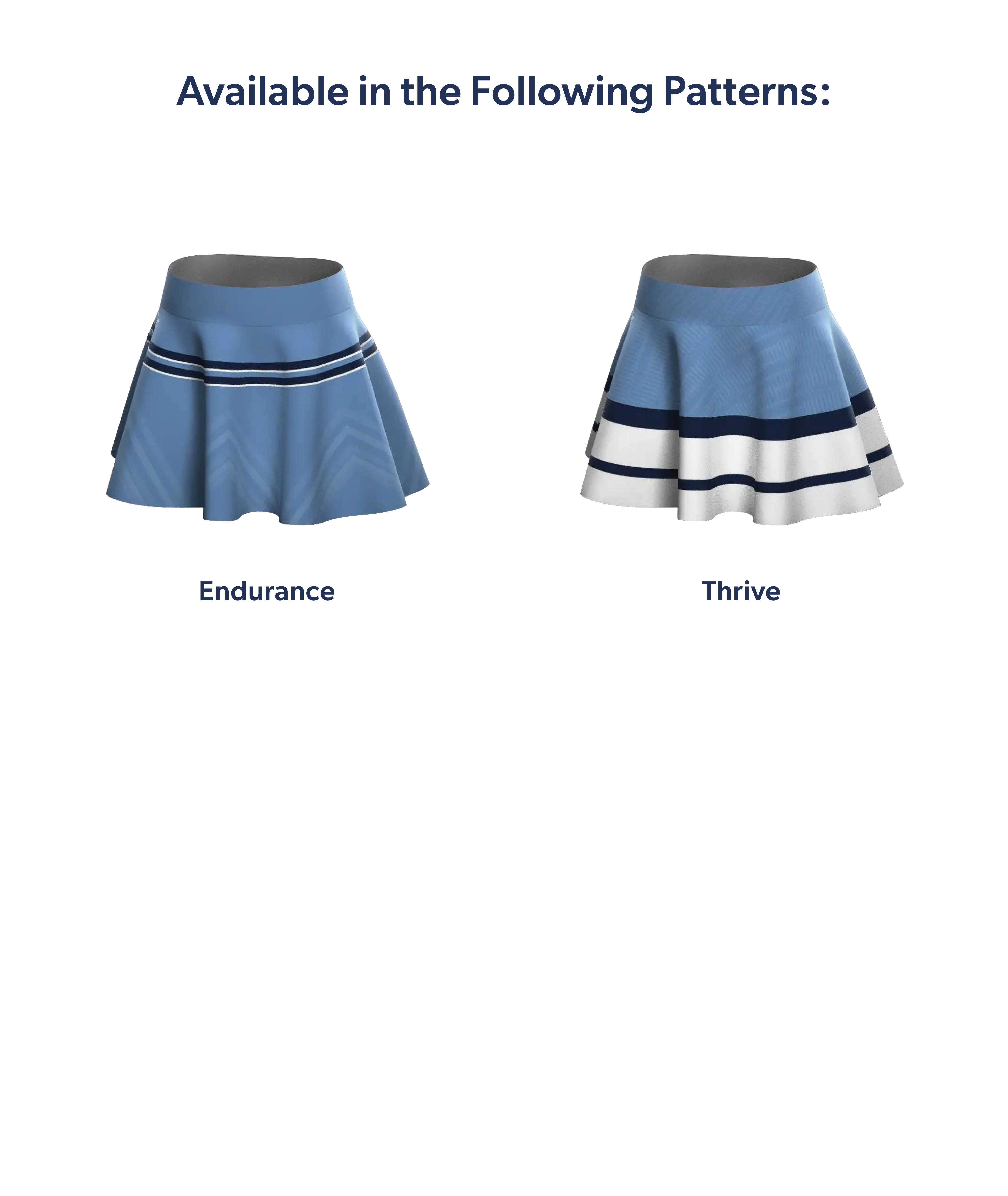 GK Sublimated Flutter Skirt