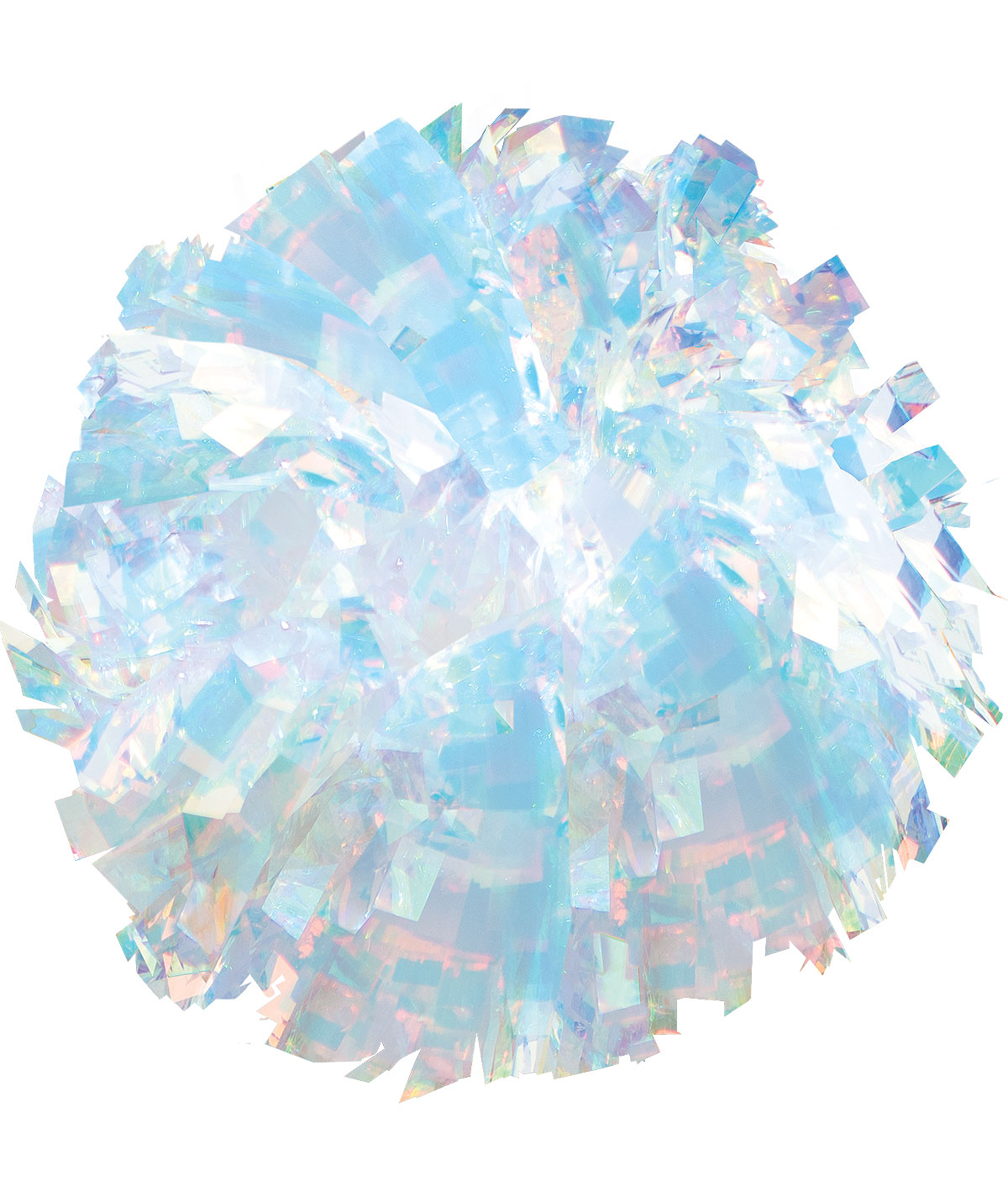 Iridescent 6 Inch Pom