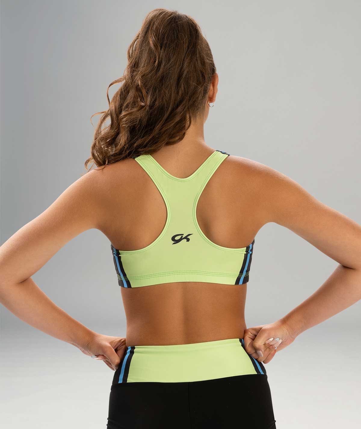 GK Cheer Scoop Neck Sublimated Bra Top