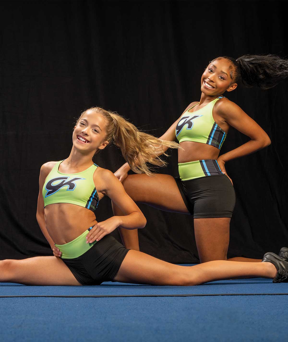 GK Cheer High-Waisted Sublimated Short