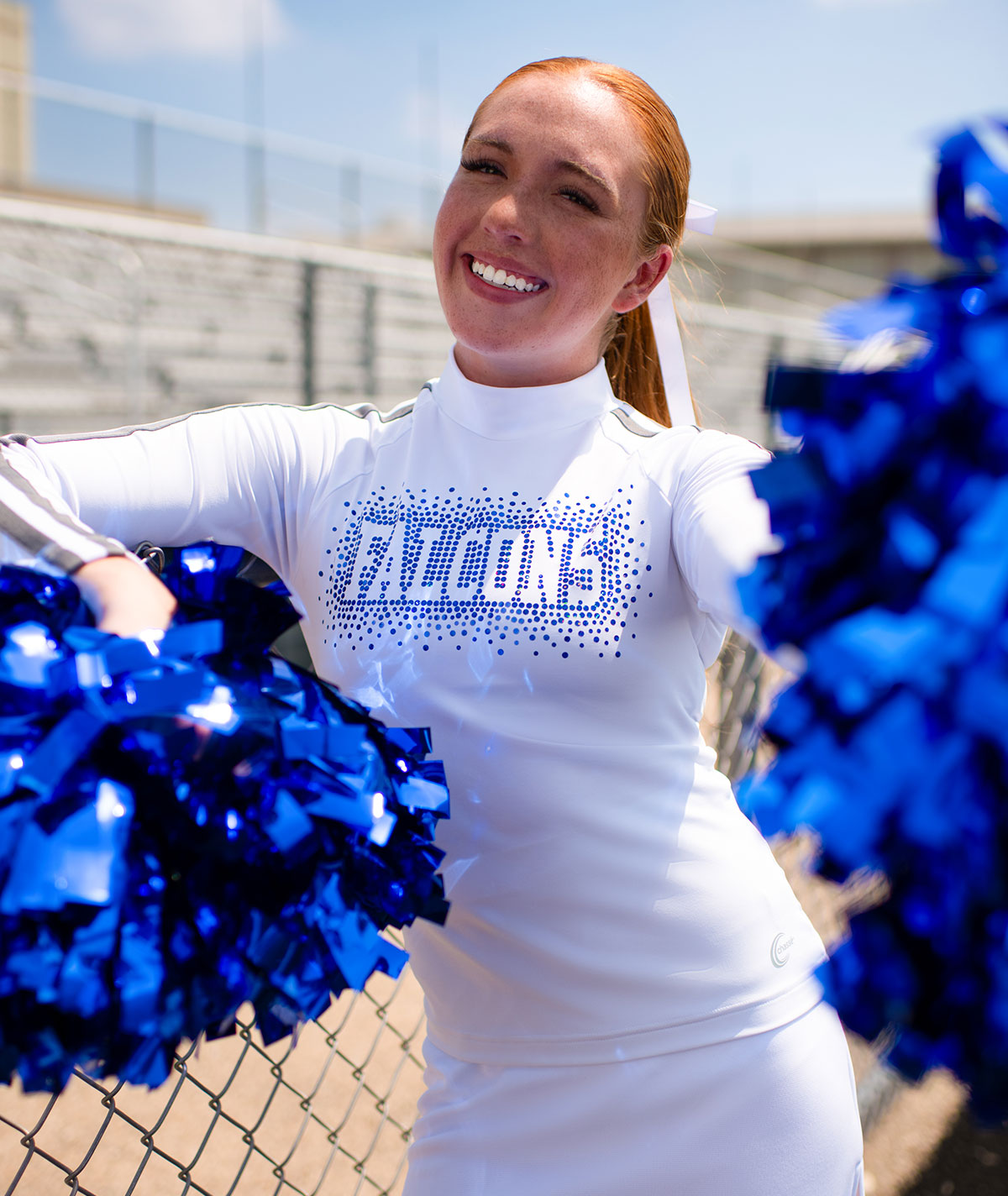 Chasse Classic Charmer Mock Neck Top