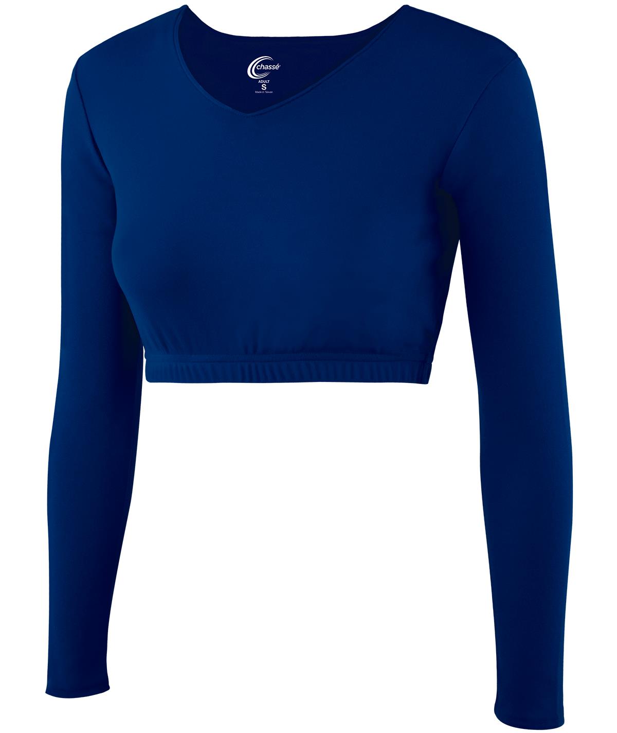 Omni Cheer Cheer Long Sleeve Undershirt Girls Chassu00e9 White