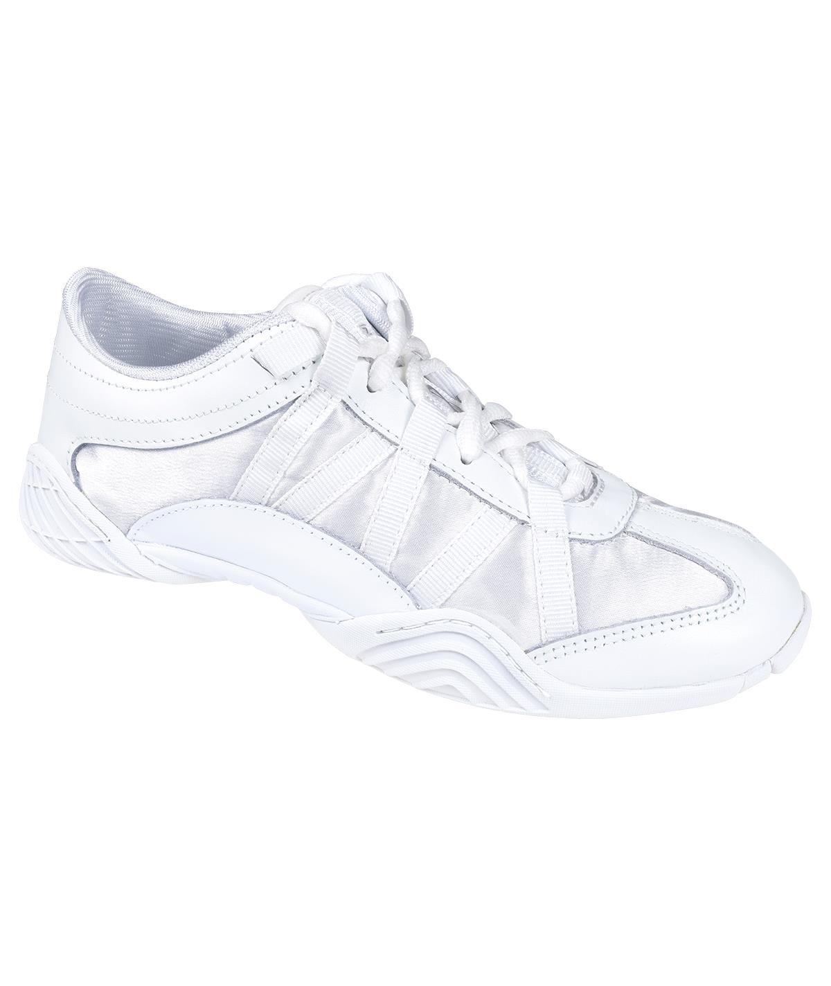 Nfinity White Evolution Cheerleading Shoes Multiple Adult Sizes New w/ Case 