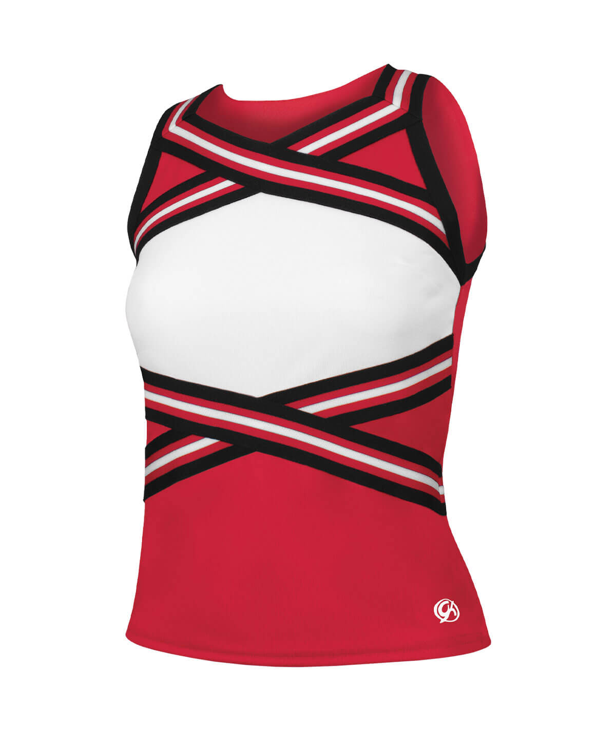 Varsity SCOTS Cheerleader Uniform Outfit Costume Fun 36" Top 28 Skirt Black Red 