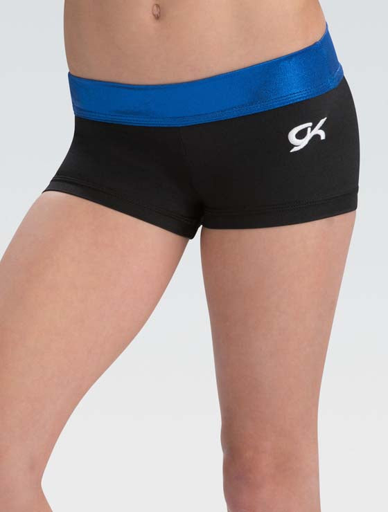 GK All Star Comfort Fit Mystique Waistband Workout Shorts