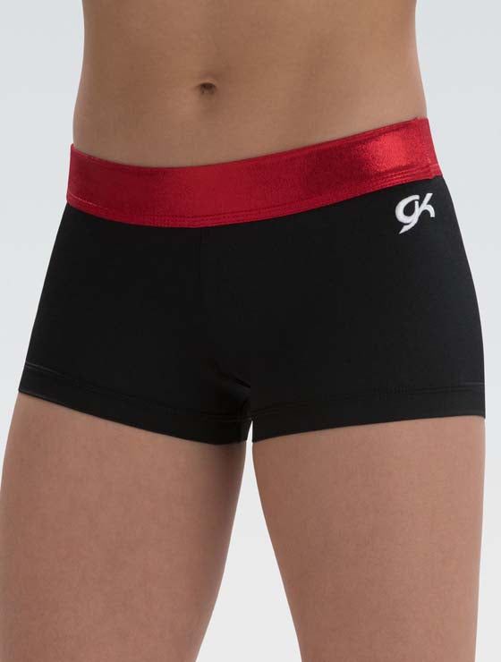 GK All Star Comfort Fit Mystique Waistband Workout Shorts