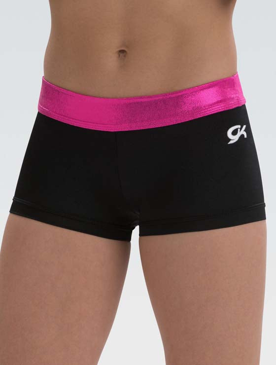 GK All Star Comfort Fit Mystique Waistband Workout Shorts