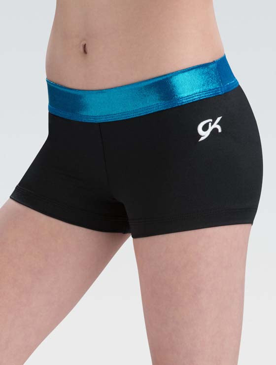 GK All Star Comfort Fit Mystique Waistband Workout Shorts