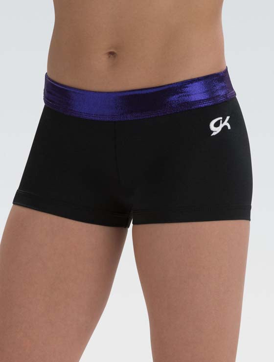 GK All Star Comfort Fit Mystique Waistband Workout Shorts