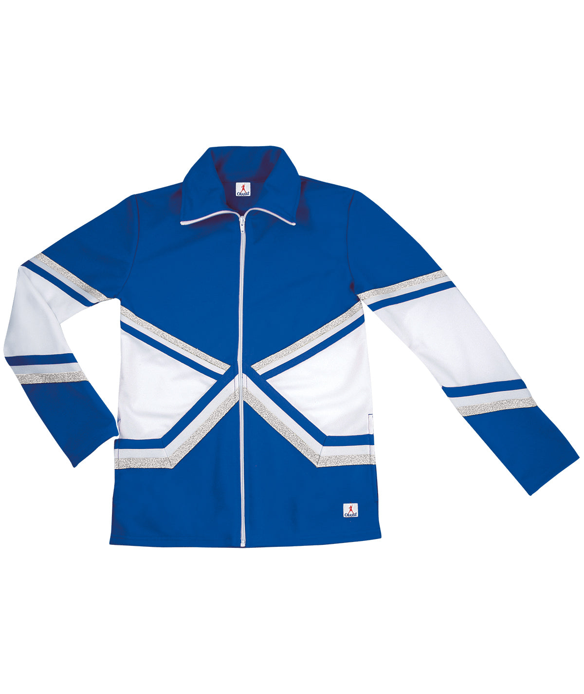 Chasse Metallic Crossover Double Knit Jacket
