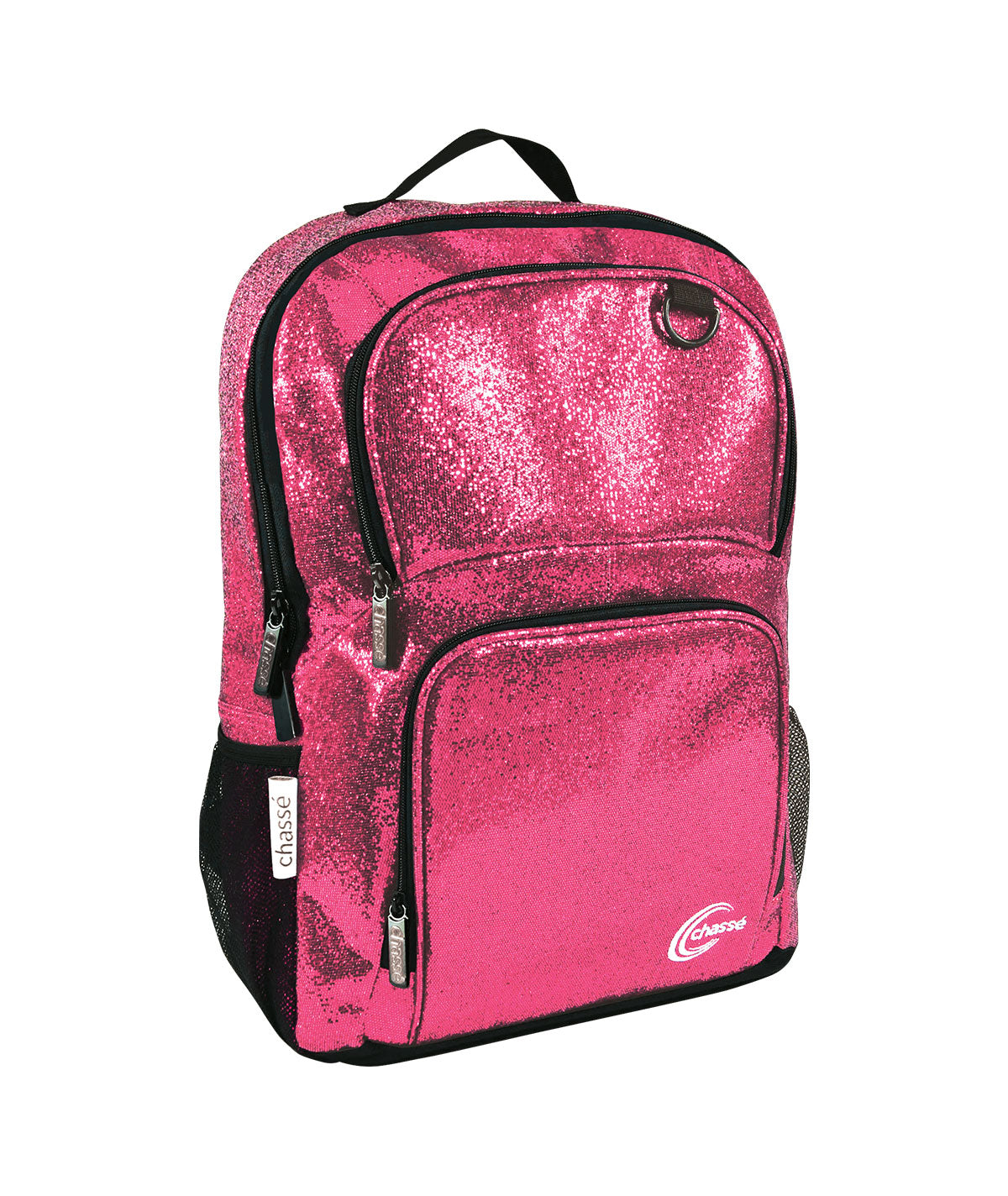 glitter backpack mini Chasse Glitter Backpack Pink 19 x 7 x 12