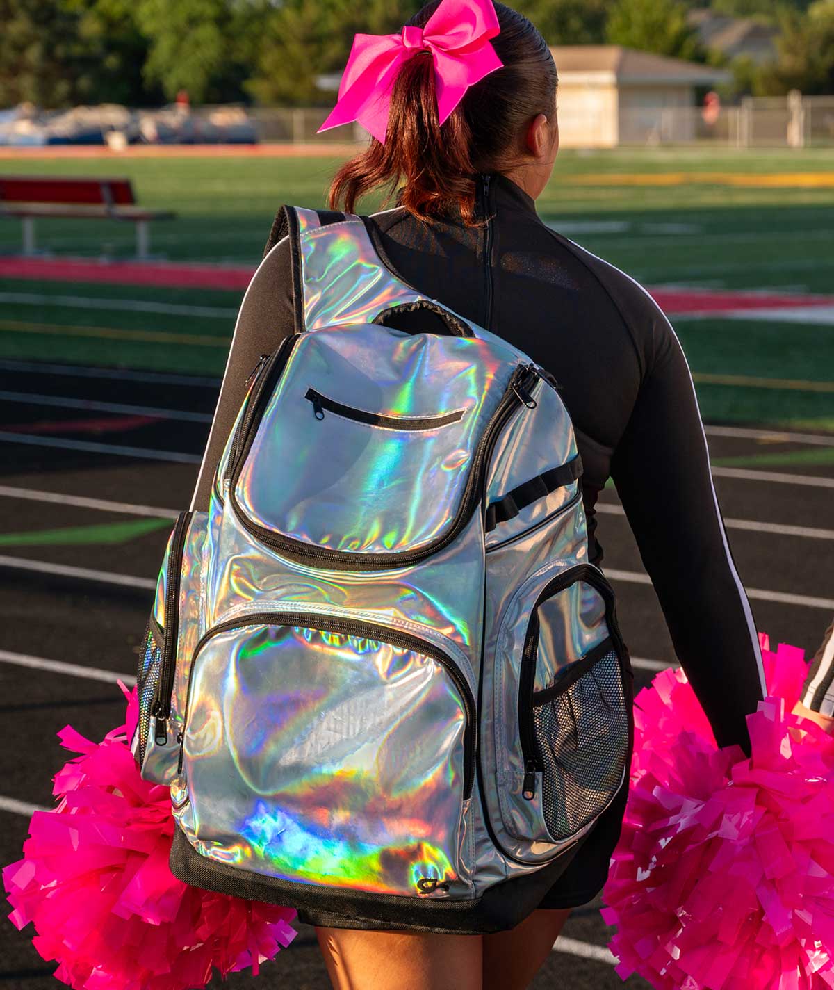 cheap holo mini backpack Holographic Backpack-size:
