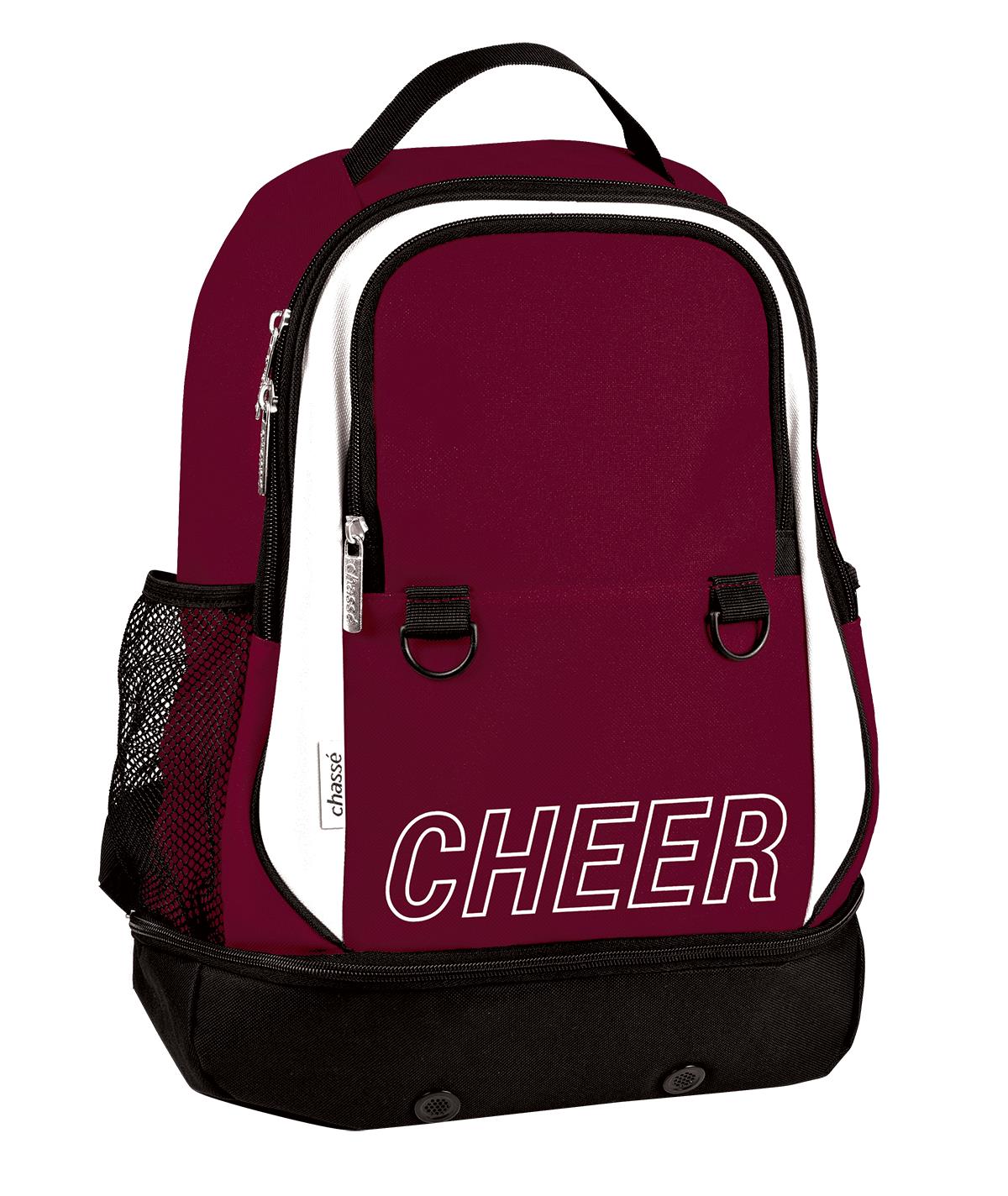 Chasse Challenger Backpack Maroon 20 X 6.5 X 15