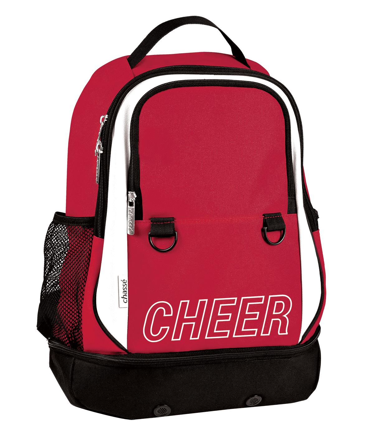 cheer coaches backpack Chasse Challenger Purple One Size The original Customizable Cheer Drawstring Bag -
