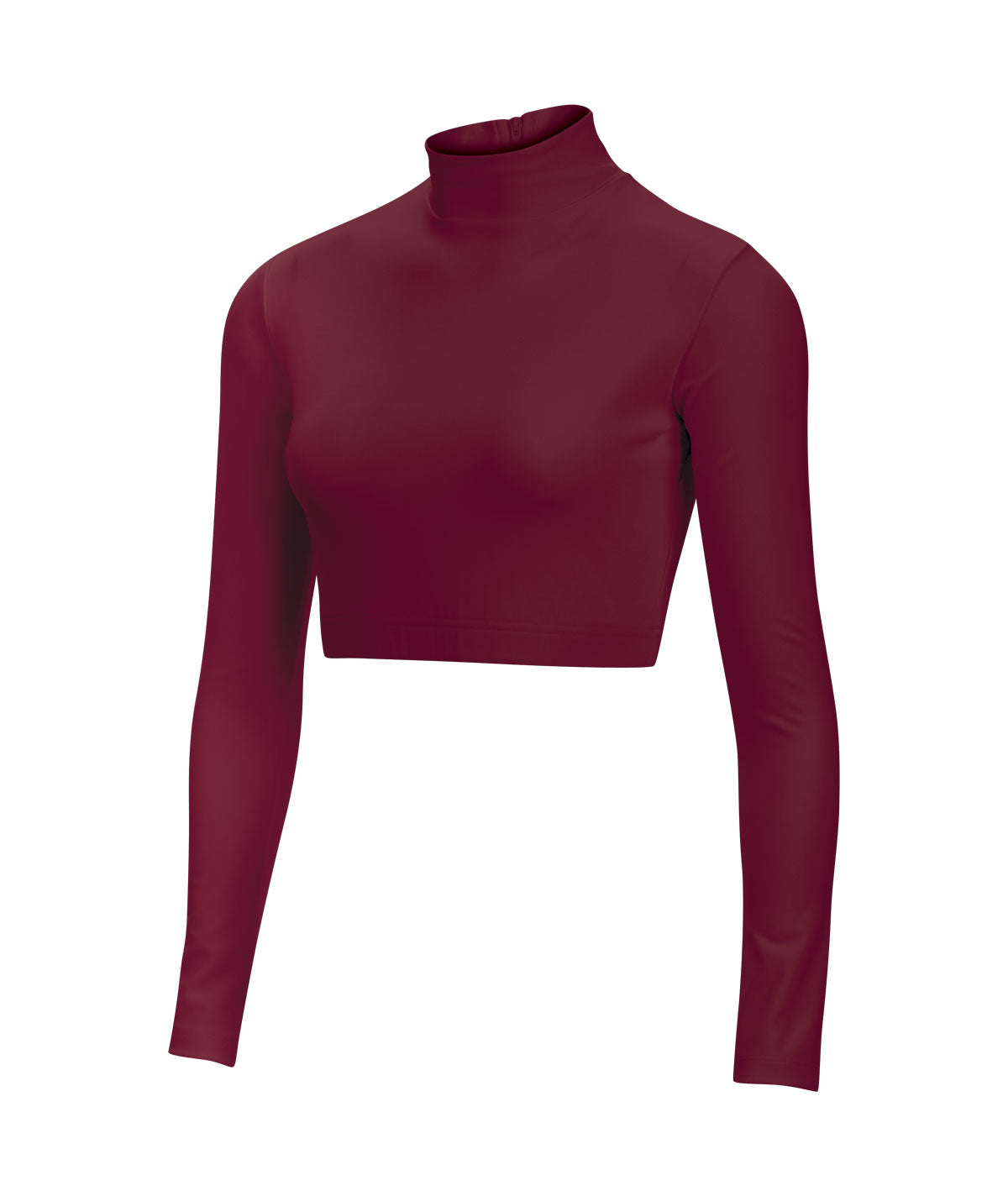 Chasse Mock Neck Cropped Liner