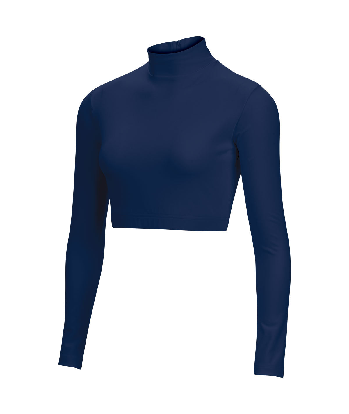 Chasse Mock Neck Cropped Liner