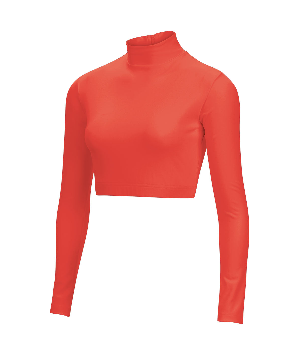 Chasse Mock Neck Cropped Liner