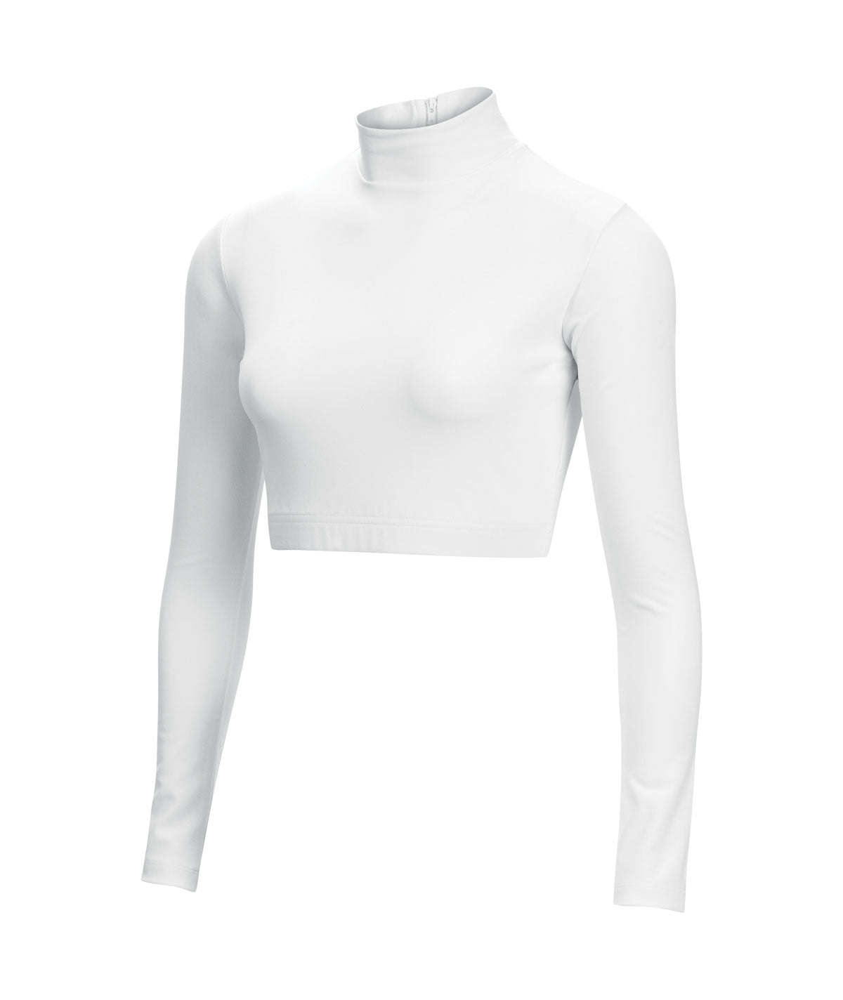 Chasse Mock Neck Cropped Liner